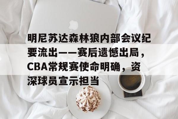包含明尼苏达森林狼内部会议纪要流出——赛后遗憾出局，CBA常规赛使命明确，资深球员宣示担当的词条-开云平台